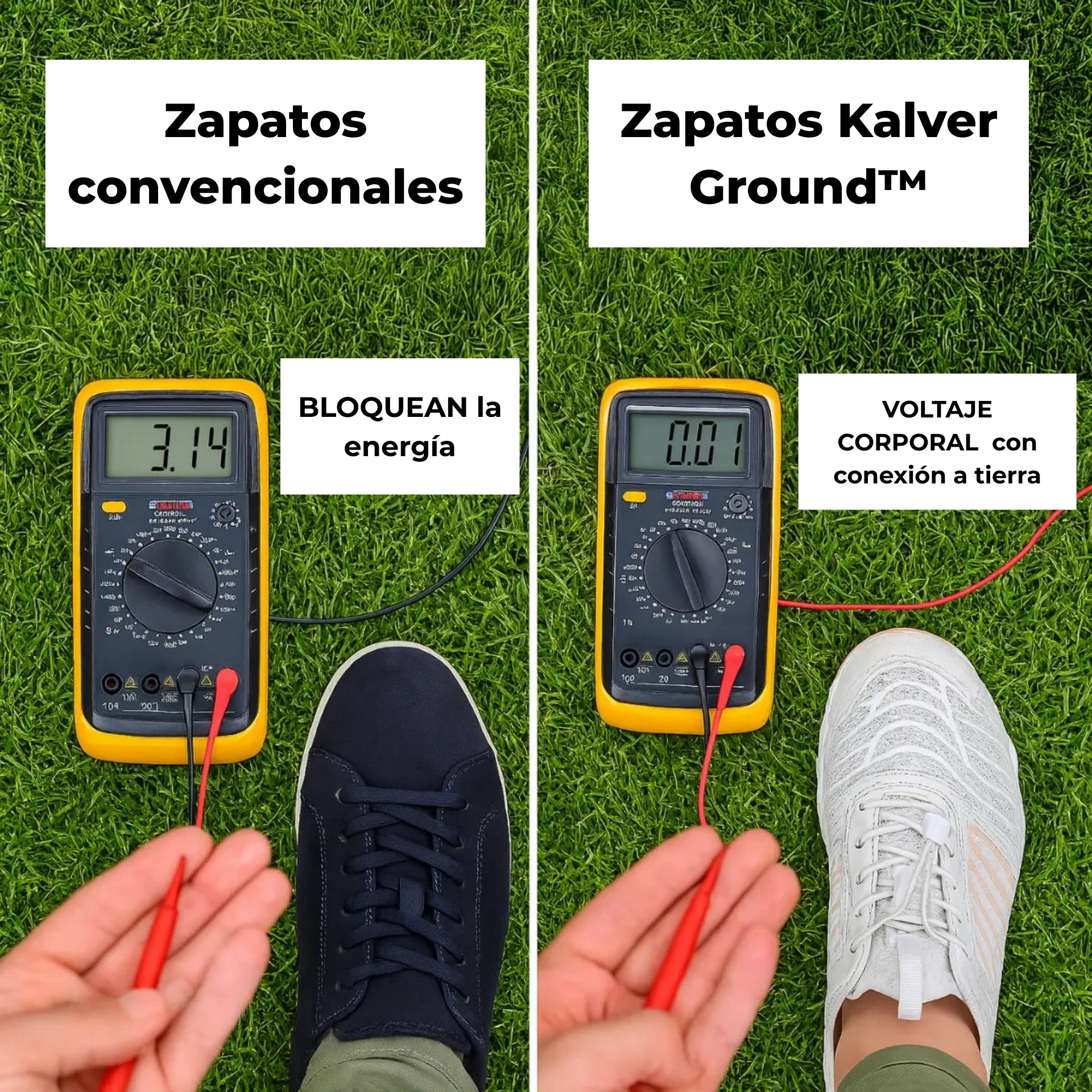 Ground™ Para Conexión Natural a la Tierra (Modelo Unisex)