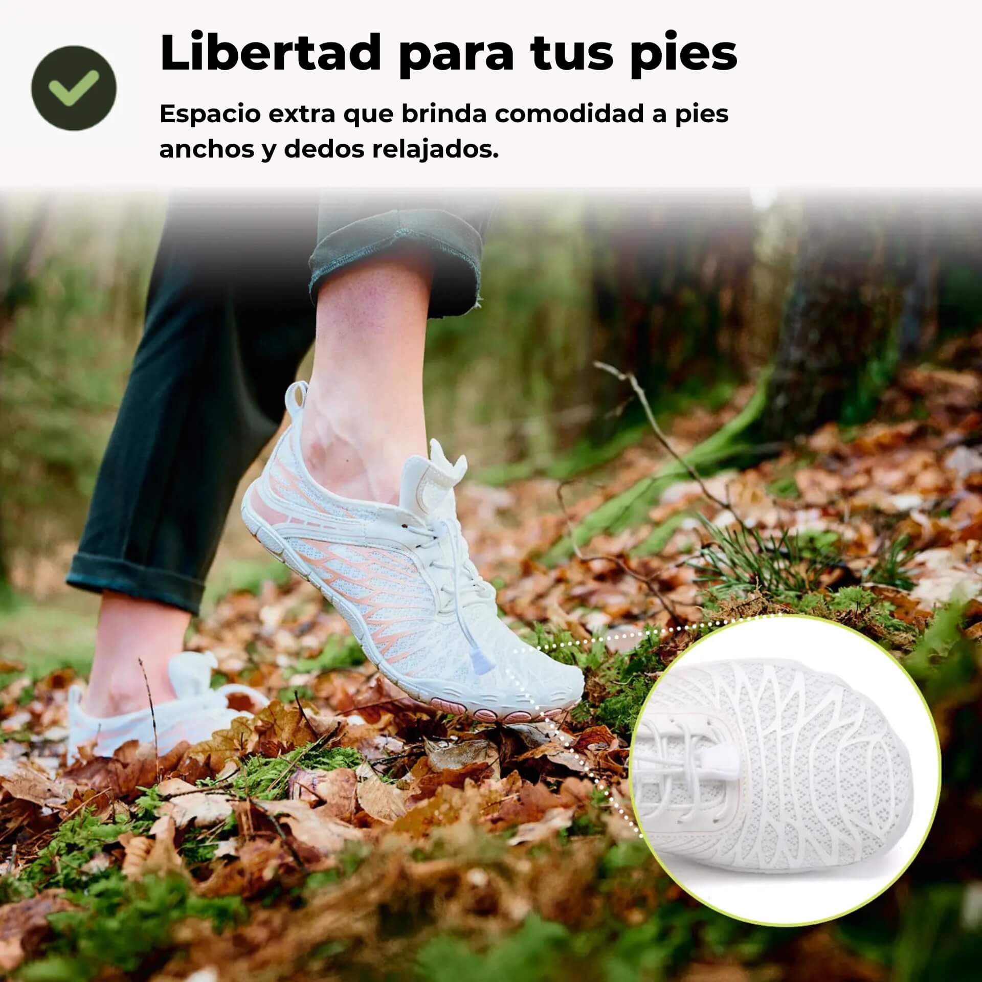Ground™ Para Conexión Natural a la Tierra (Modelo Unisex)