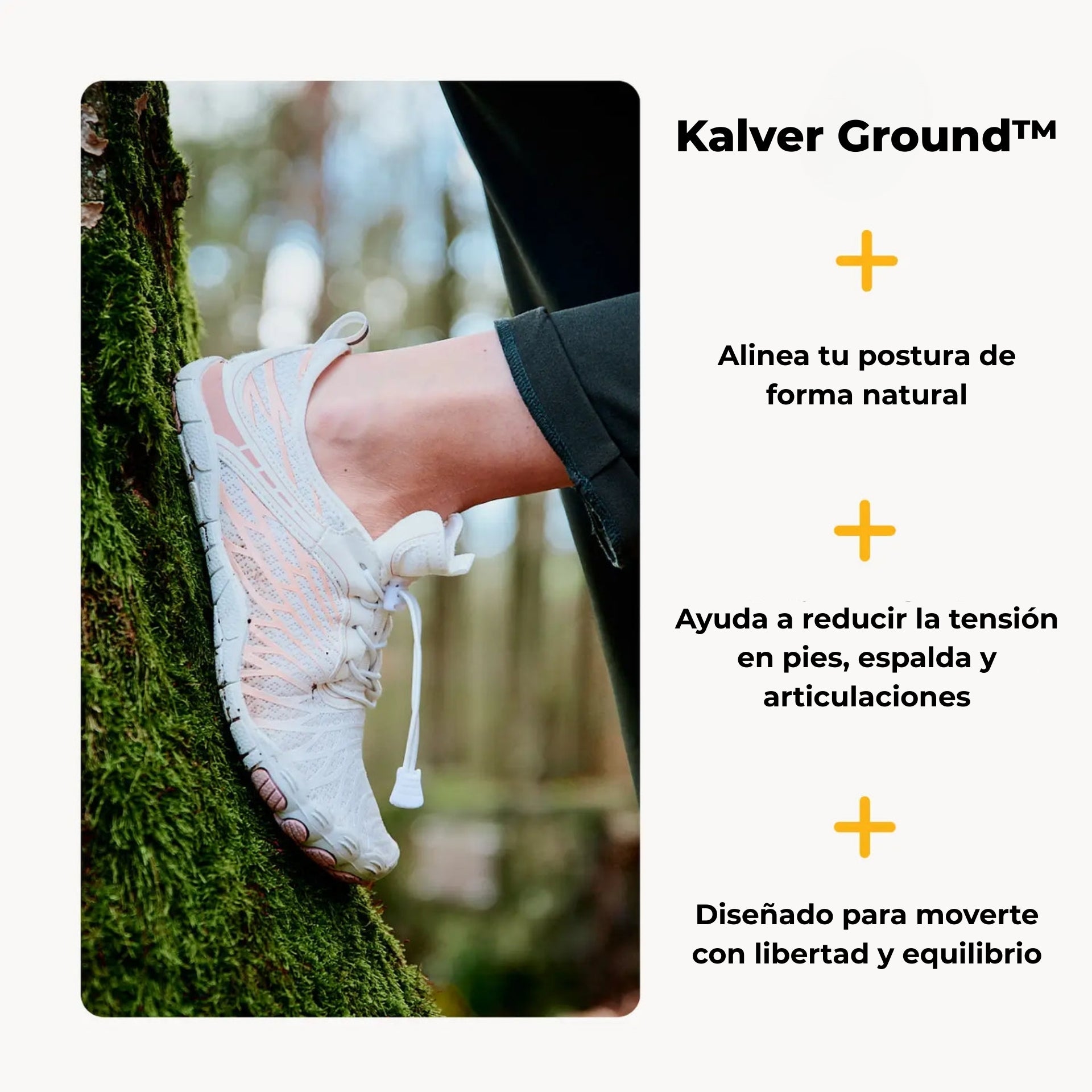 Ground™ Para Conexión Natural a la Tierra (Modelo Unisex)