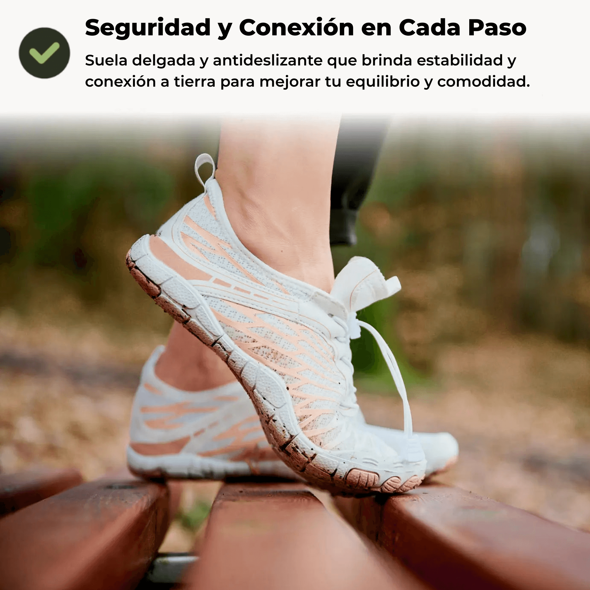 Ground™ Para Conexión Natural a la Tierra (Modelo Unisex)