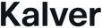 Kalver origonal brand logo black fondo transparente
