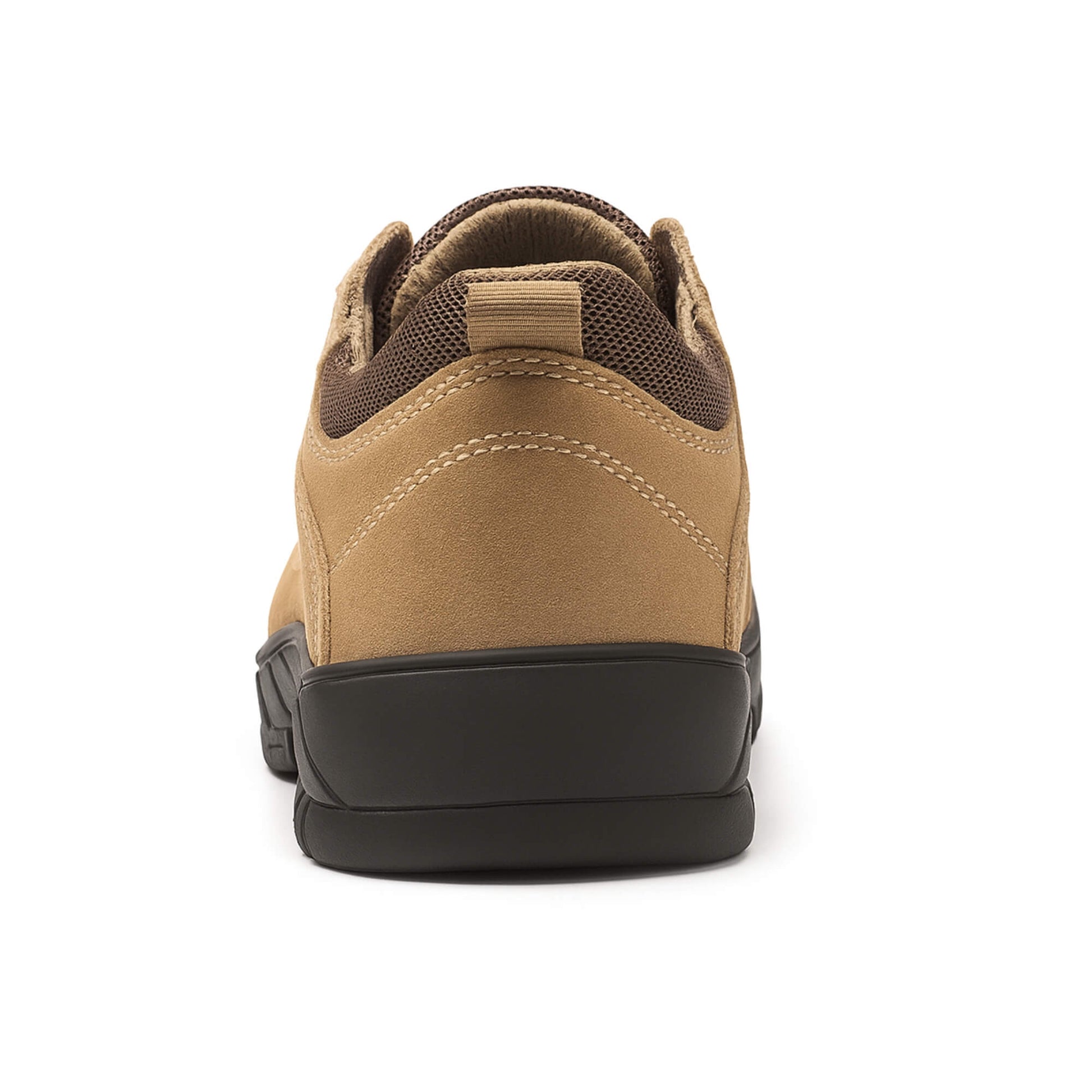 zapato de seguridad Kalver atlas livianos cómodos 908 unisex beige vista trasera 