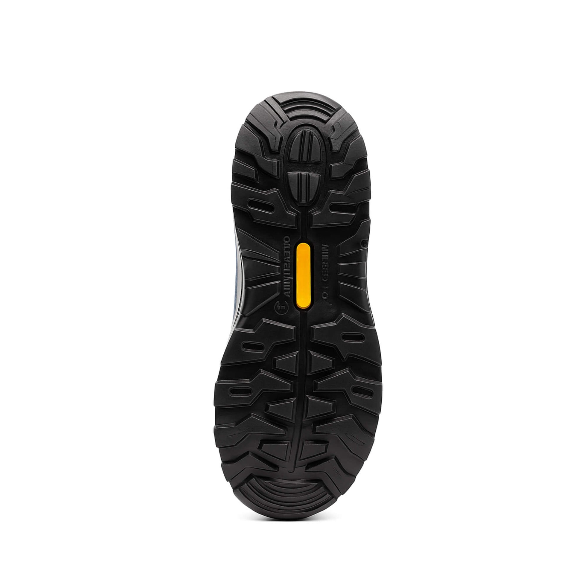 Vista suela zapatos de Seguridad Kalver livianos cómodos #917 Unisex azúl